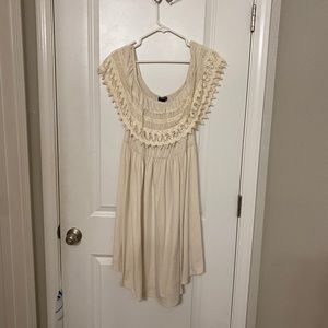 Off the shoulder dress